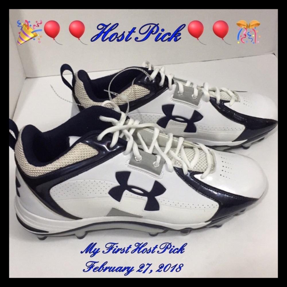 ‼️🛑SOLD🛑‼️ Under Armour Football Cleats - Picture 1 of 5